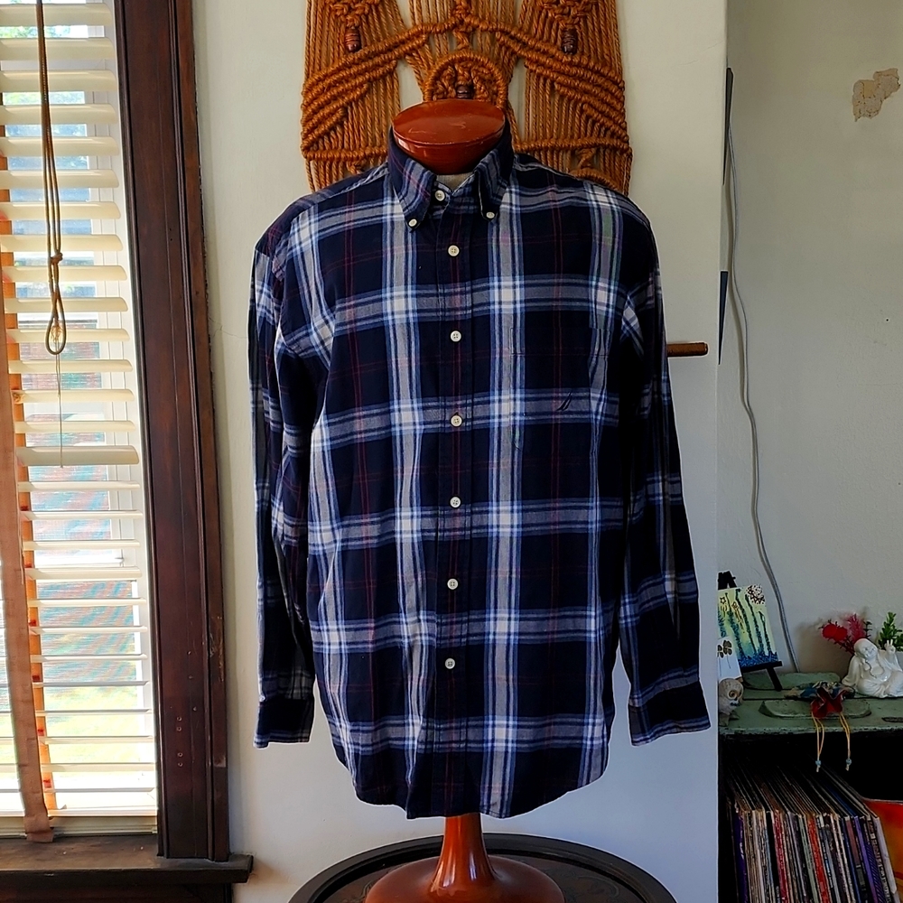 Vintage Nautica Flannel